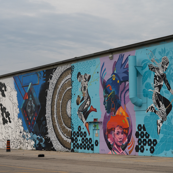 The Artworx TO Hub Mural in Downsview