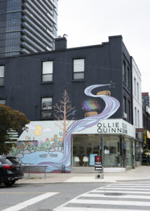 Mural by Earth Sky Collective in Toronto