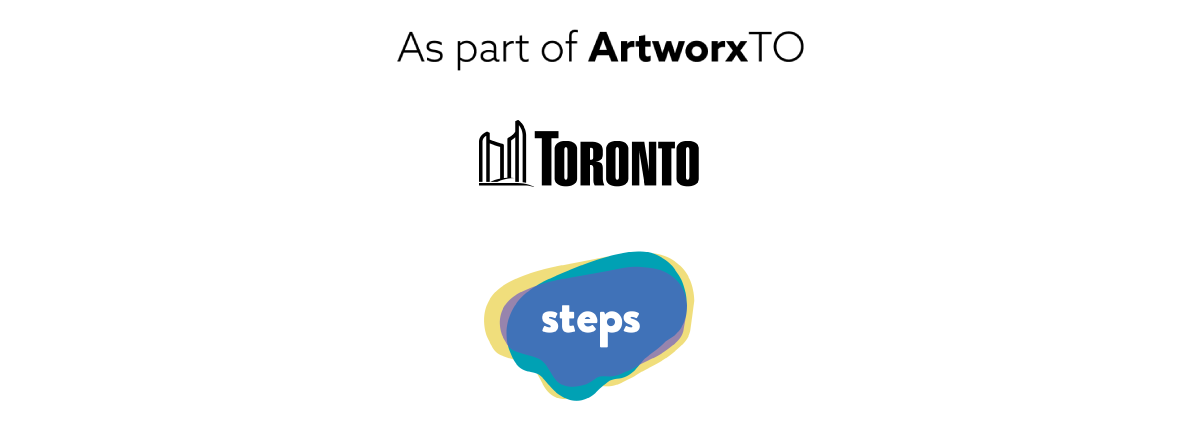 City of Toronto ArtworxTO logo and STEPS logo