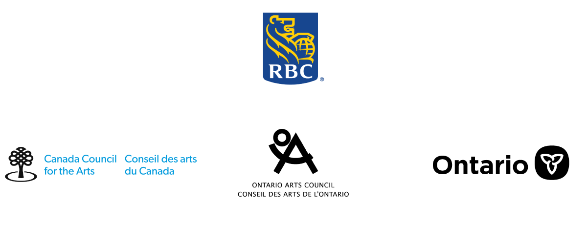 I HeART Main Street Program funders, including RBC Royal Bank, Canada Council for the Arts, Ontario Arts Council and Government of Ontario