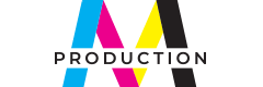 CMYK Logo for M Production