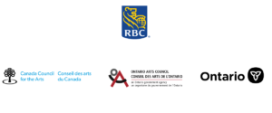 I HeART Main Street funder logos including RBC Royal Bank, Canada Council for the Arts, Ontario Arts Council, and the Government of Ontario