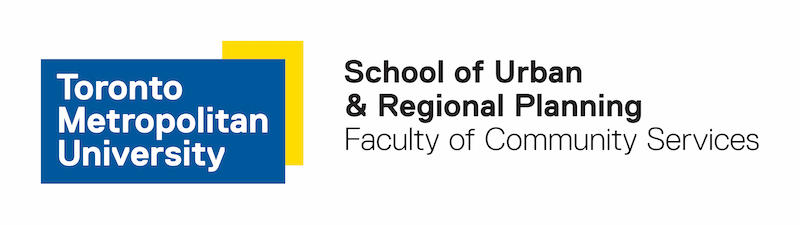 Toronto Metropolitan University School of Urban and Regional Planning Logo