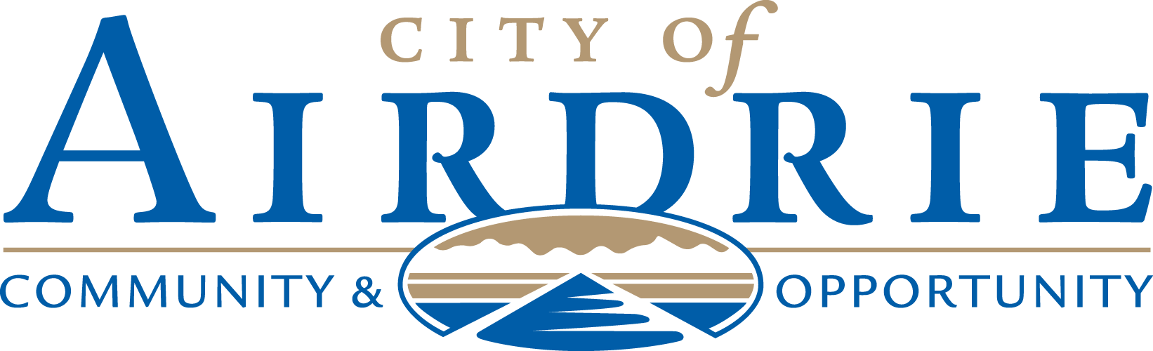 Logo for the city of Airdrie, Canada